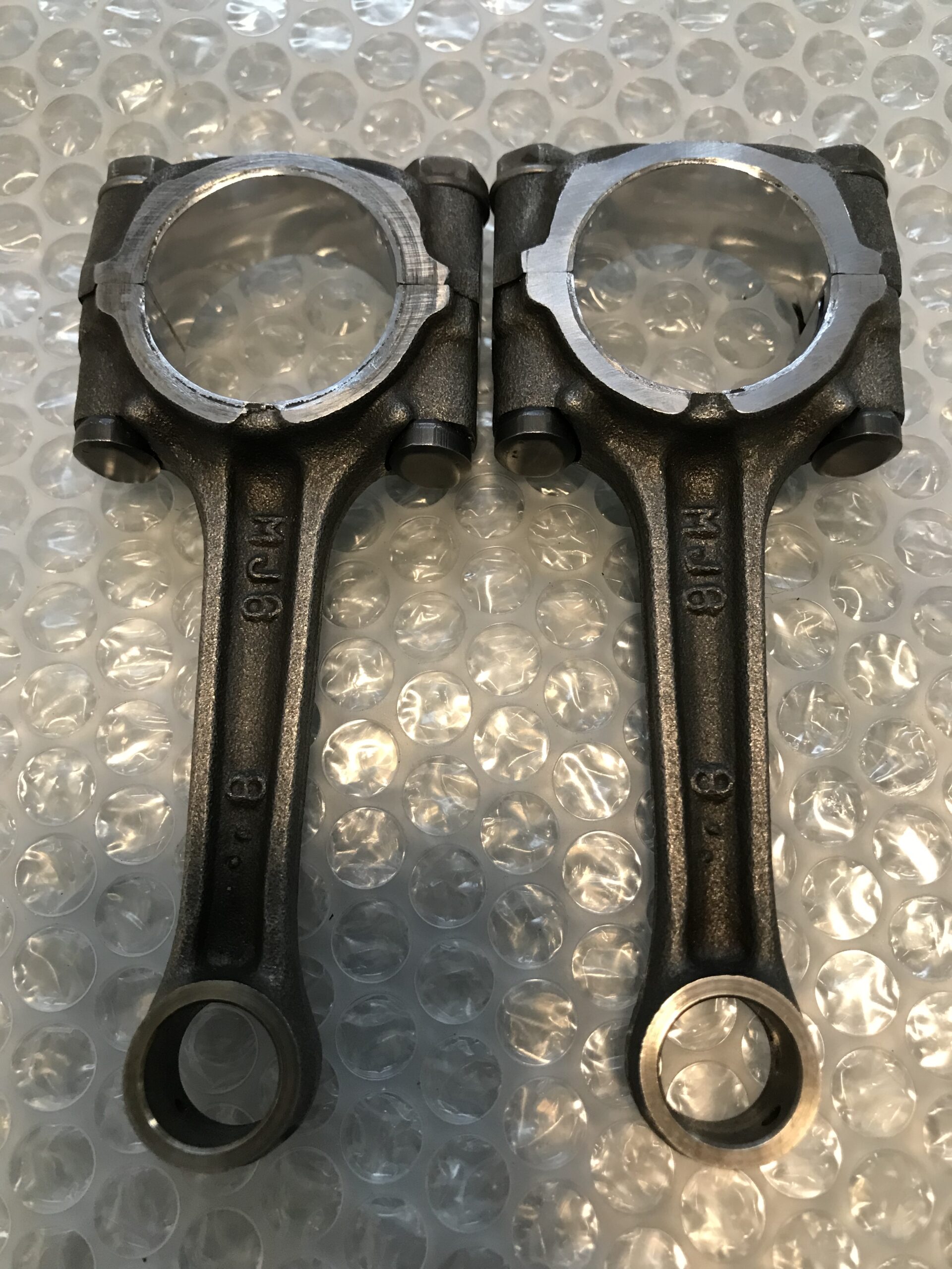 肉盛り研磨】CBR400F コンロッド大端部内径を肉盛り硬質クロムメッキ